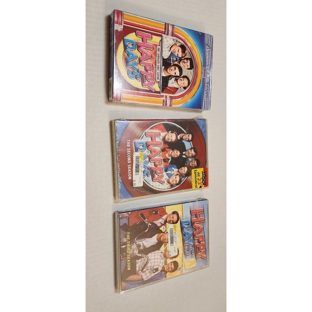 Happy Days Seasons 1 to 3 DVD New With Tags Family Movie Night